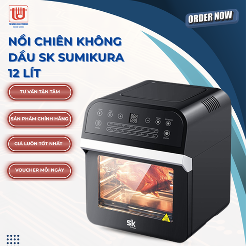 Sumikura Nồi chiên không dầu SK 12L SKAF-12TZA
