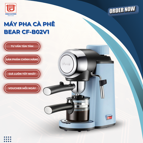 Máy Pha Cà phê Espresso Bear CF-B02V1 - Công suất 800W