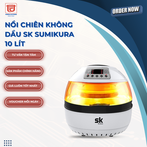 Sumikura Nồi chiên không dầu SK 10L SKAF-10TZA