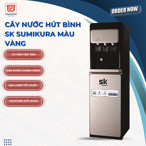 Sumikura Cây nước hút bình SK màu vàng SKW-201C-G