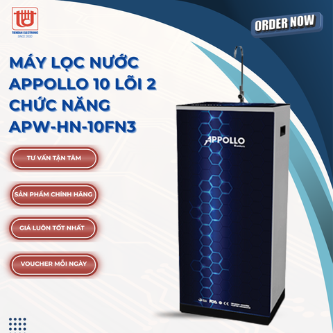 Sumikura Máy lọc nước Appollo 10 lõi 2 chức năng APW-HN-10FN3