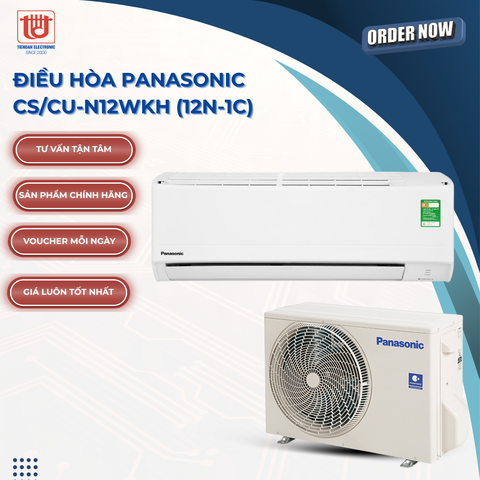 Panasonic Điều hòa CS/CU-N12WKH (12N-1C)