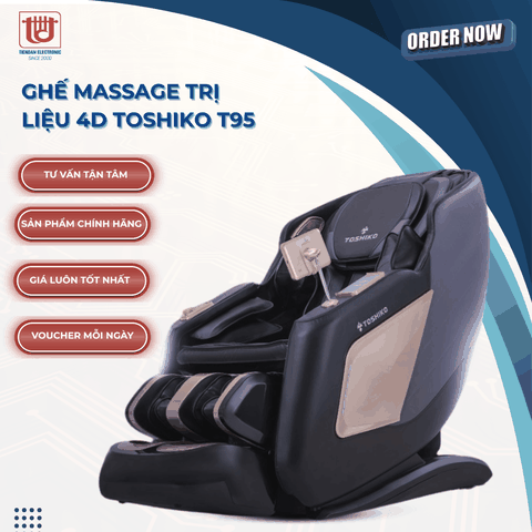 Toshiko Ghế Massage Trị Liệu 4D T95