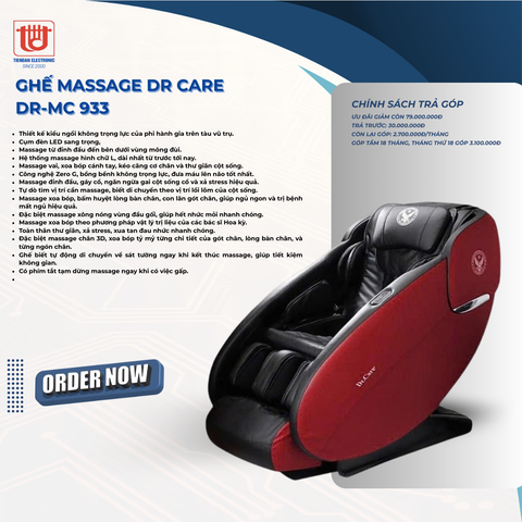 Dr. Care Ghế Massage DR - MC 933