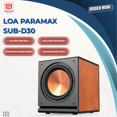Paramax Loa Siêu Trầm Điện 12-Inch Sub-D30