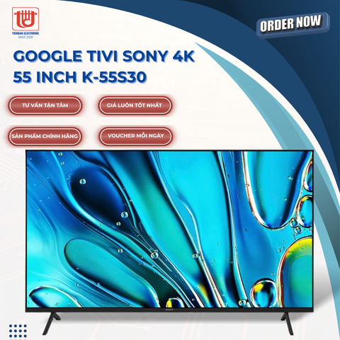 Sony Google Tivi 4K 55 inch K-55S30
