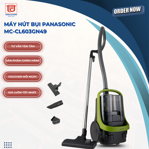 Panasonic Máy hút bụi dạng hộp MC-CL603GN49