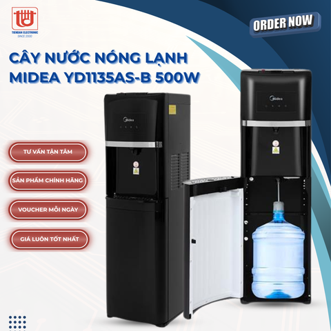 Midea Cây nước nóng lạnh YD1135AS-B 500W