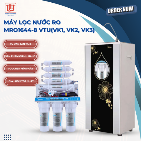 Midea Máy lọc nước MRO 1644-8 VK1, VK2,VK3 - 8 lõi