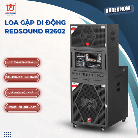 Redsound Loa gập di động R2602