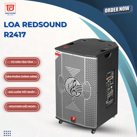 Redsound Loa di động 4 tấc đơn R2417