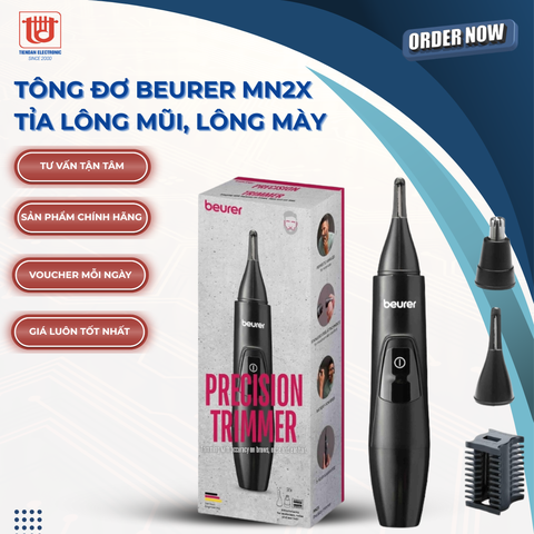 Beurer Máy tỉa lông mũi, lông mày MN2X