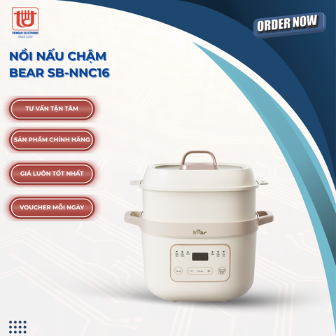 Nồi nấu chậm 1.6L Bear SB-NNC16
