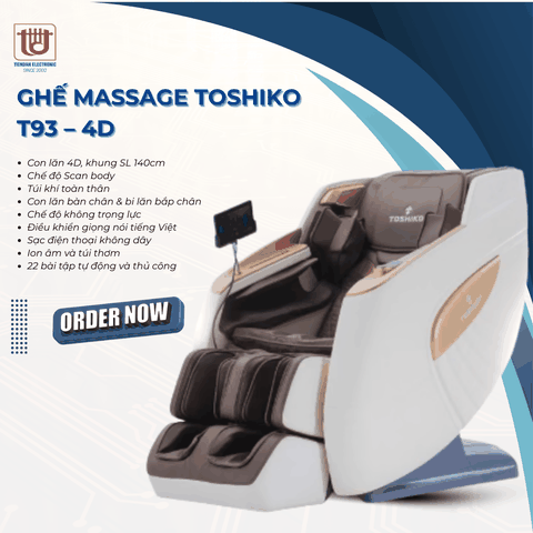 Toshiko Ghế Massage 4D T93