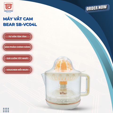 Máy Vắt Cam Bear SB-VC04L - Dung tích 400ml