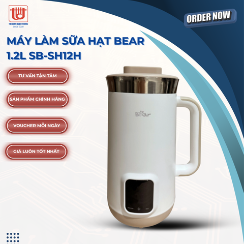 Máy Làm Sữa Hạt Bear 1.2L SB-SH12H