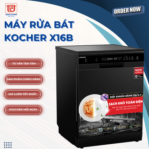 Kocher Máy rửa bát X16B