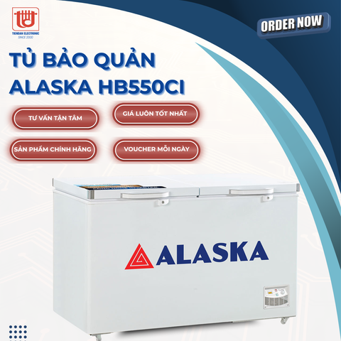 Alaska Tủ đông bảo quản HB550CI - Dung tích 419L
