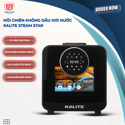Kalite Nồi Chiên Không Dầu Hơi Nước Steam Star - Dung tích 15L