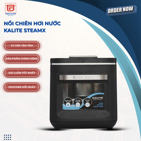 Kalite Nồi Chiên Không Dầu Hơi Nước SteamX - Dung tích 15L
