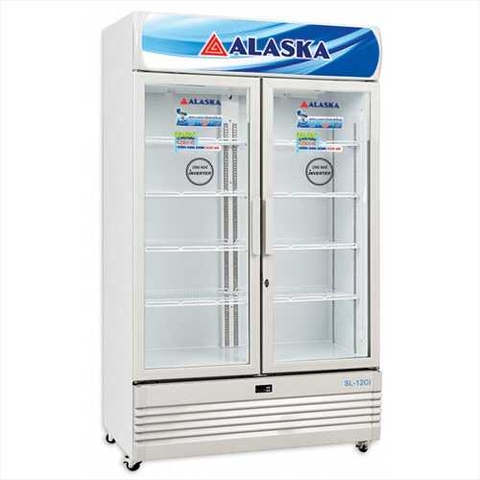 Tủ Mát Inverter Alaska SL-12CI, 1200 Lít 2 Cánh