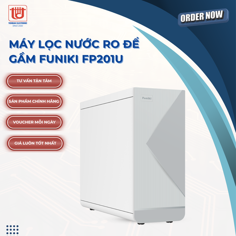 Funiki Máy lọc nước RO để gầm FP201U 11 lõi