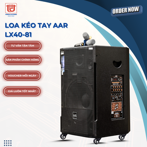 AAR Loa kéo tay di động LX40-81