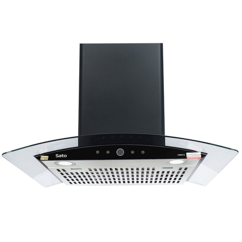 Sato Máy Hút Mùi Nhà Bếp Kính Cong HM017.C