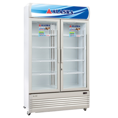 Tủ Mát Alaska SL 8C, 2 Cánh 2 Bên, 800 Lít Dàn Đồng