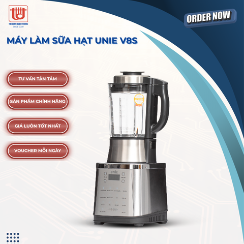 Unie Máy Làm Sữa Hạt V8S - Dung tích 1.75L