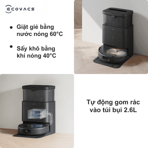 Ecovacs Deebot N30 Pro Omni  - mới 2025