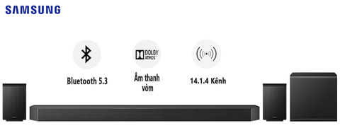 Bộ loa thanh Samsung HW-Q990H/XV 756W