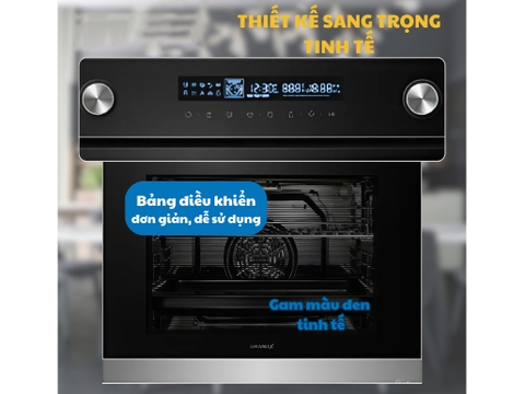 Lò nướng âm tủ GrandX GX75V9