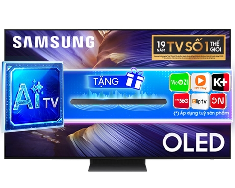 Smart Tivi OLED Samsung 4K 77 inch QA77S90F