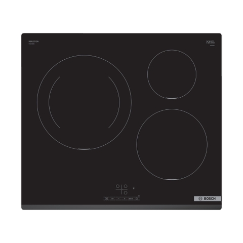 Bếp từ âm 3 vùng nấu Bosch Serie 4 PUJ631BB5E