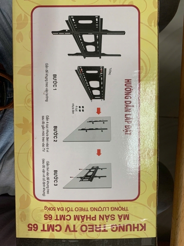 Khung treo tivi cố định Camel 43-65inch CMT65