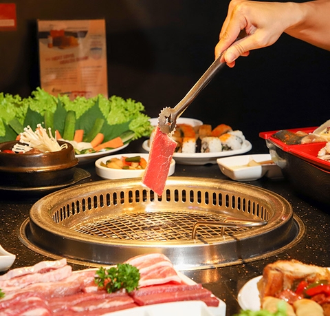 Buffet Trưa/ Tối Hơn 80 Món Nướng, Hải Sản, Lẩu Nhật Bản