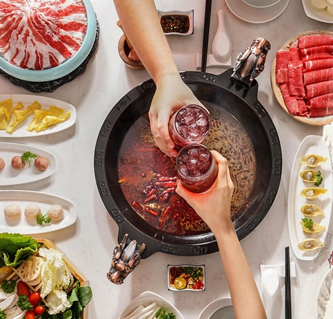Buffet Lẩu Hong Kong Cao Cấp - Bò Mỹ, Hải Sản