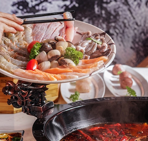 Buffet Lẩu Hong Kong Cao Cấp - Bò Mỹ, Hải Sản