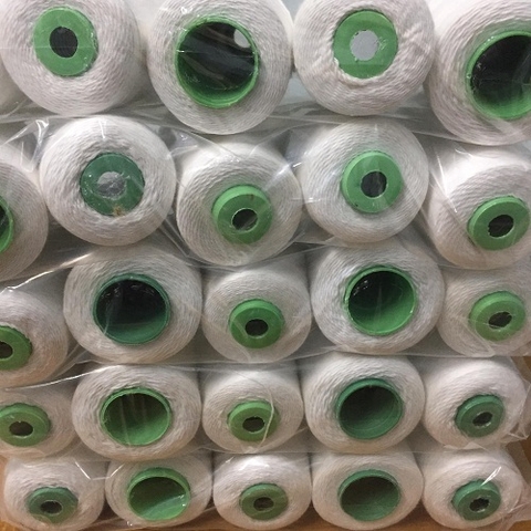 Chỉ May Bao PE Màu Trắng