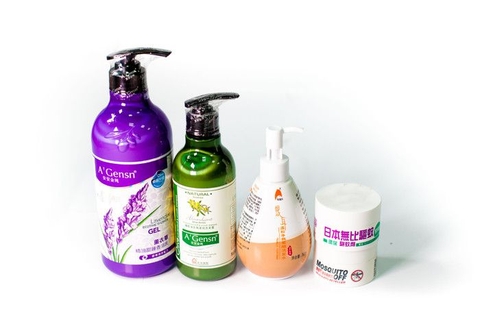 Bọc màng co hộp mỹ phẩm