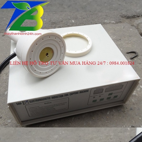 Máy đóng ép màng nhôm seal bán tự động 500C