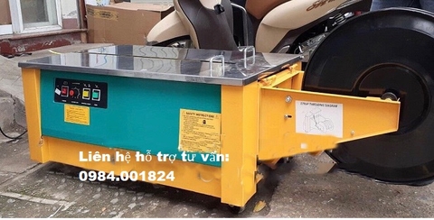 Máy đóng đai thùng dạng thấp bán tự động KZB-II