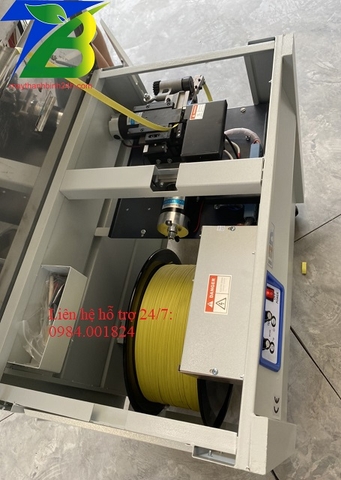 Máy đóng dây đai thùng bán tự động 2 động cơ mới nhất