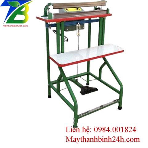 Máy dập túi bóng, máy hàn miệng túi dập chân dây nhiệt tăng đơ M2-400