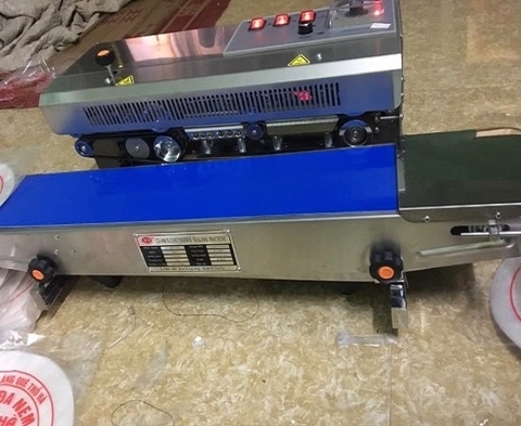 Máy hàn miệng túi liên tục LD-900 inox