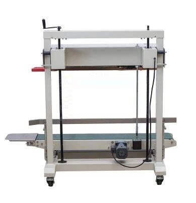 Máy hàn miệng túi liên tục FR-1200V  - Épmiệng túi dạng đứng, có in date, ngày tháng