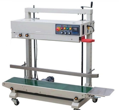 Máy hàn miệng túi liên tục FR-1200V  - Épmiệng túi dạng đứng, có in date, ngày tháng