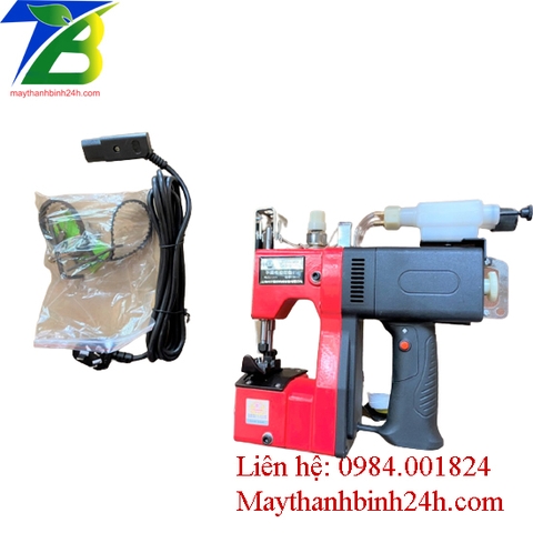 Máy khâu bao, may bao cầm tay GK 9-500 bình dầu