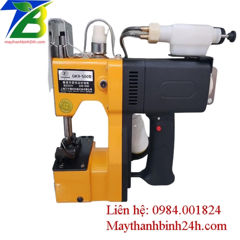 Máy khâu bao, may bao cầm tay GK 9-500 bình dầu
